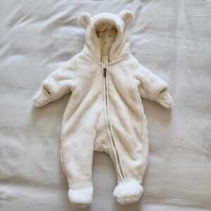 H&M Baby Bear Zip Onesie